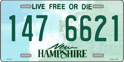 NH license plate 1476621
