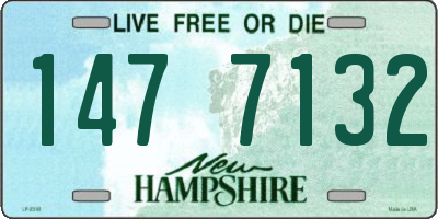 NH license plate 1477132