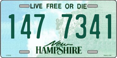 NH license plate 1477341