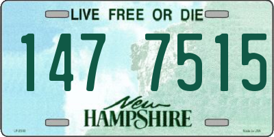 NH license plate 1477515