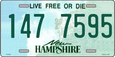 NH license plate 1477595