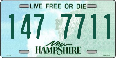 NH license plate 1477711