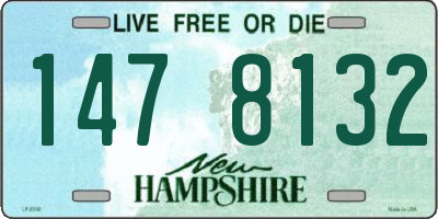 NH license plate 1478132