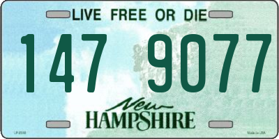 NH license plate 1479077