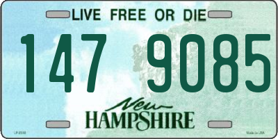NH license plate 1479085