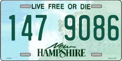 NH license plate 1479086