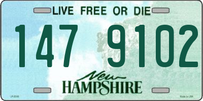 NH license plate 1479102