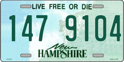 NH license plate 1479104