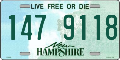 NH license plate 1479118