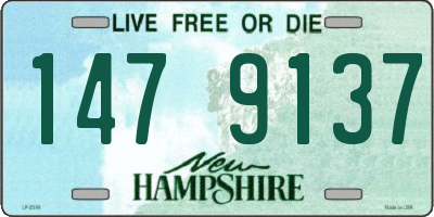 NH license plate 1479137