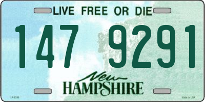 NH license plate 1479291
