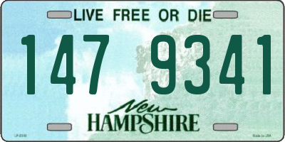 NH license plate 1479341
