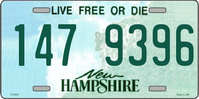 NH license plate 1479396