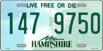 NH license plate 1479750