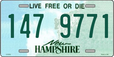 NH license plate 1479771