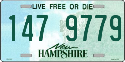 NH license plate 1479779