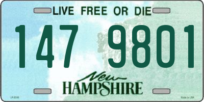 NH license plate 1479801