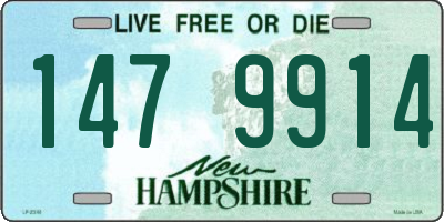 NH license plate 1479914