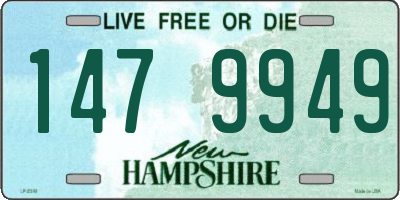 NH license plate 1479949