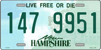 NH license plate 1479951