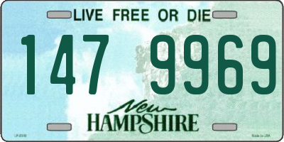 NH license plate 1479969