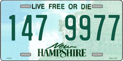 NH license plate 1479977