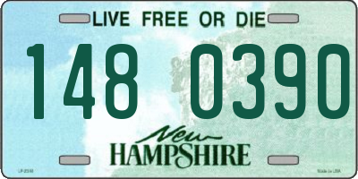 NH license plate 1480390