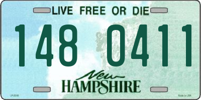 NH license plate 1480411