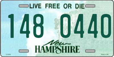 NH license plate 1480440