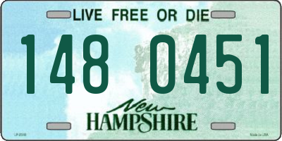 NH license plate 1480451