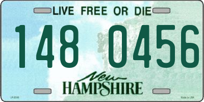 NH license plate 1480456