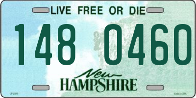 NH license plate 1480460