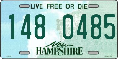 NH license plate 1480485
