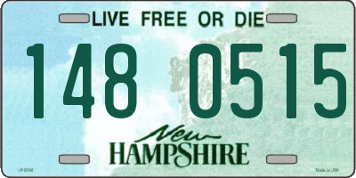 NH license plate 1480515
