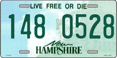 NH license plate 1480528