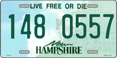 NH license plate 1480557