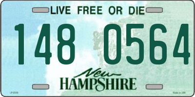 NH license plate 1480564