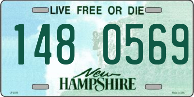 NH license plate 1480569