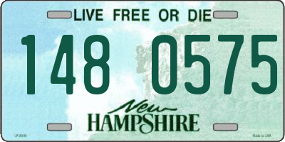 NH license plate 1480575