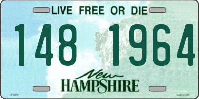 NH license plate 1481964