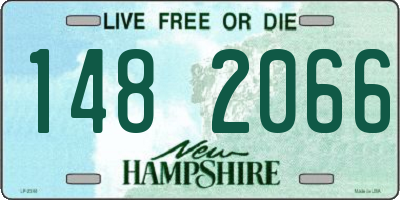NH license plate 1482066