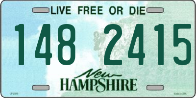 NH license plate 1482415