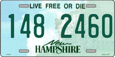 NH license plate 1482460