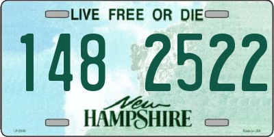NH license plate 1482522