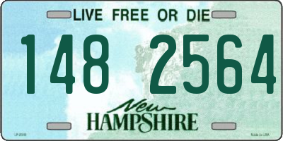 NH license plate 1482564