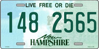 NH license plate 1482565