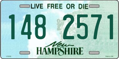 NH license plate 1482571