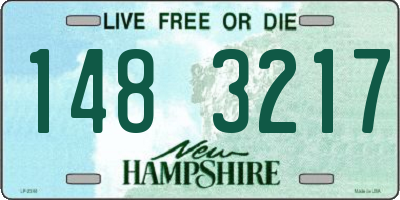 NH license plate 1483217