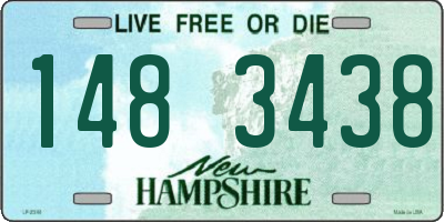 NH license plate 1483438