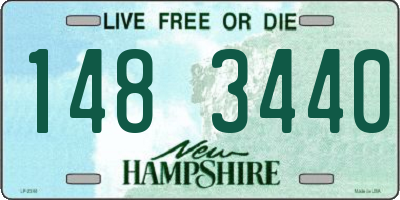 NH license plate 1483440